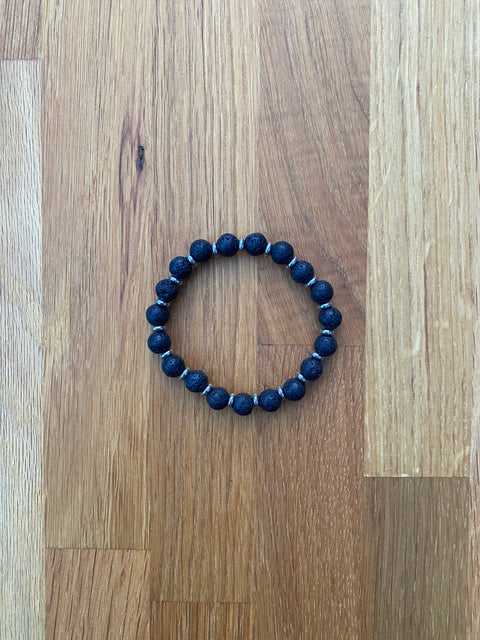 Lavastein armbånd