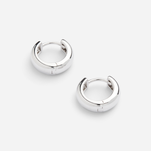Huggie Silver - Earrings