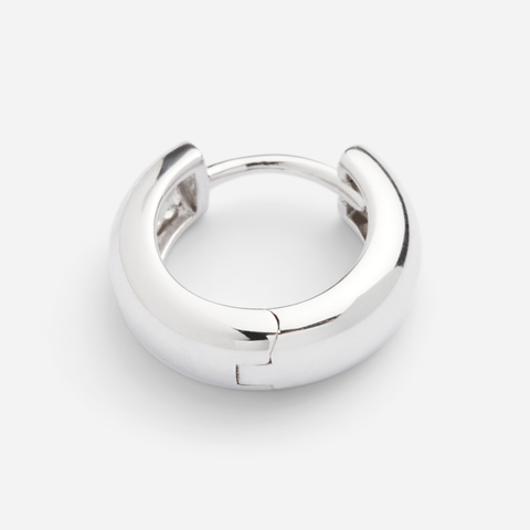 Huggie Silver - Earrings