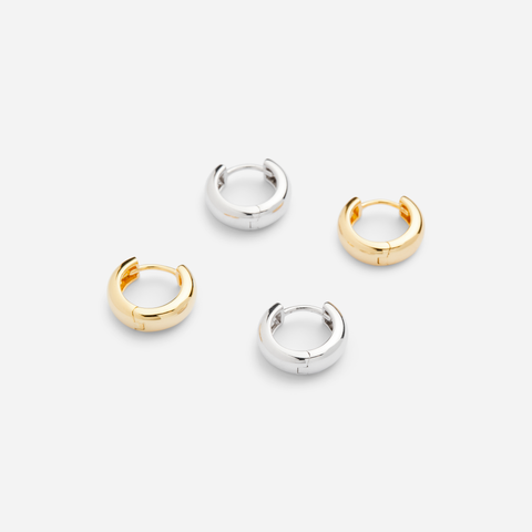 Huggie Gold - Earrings
