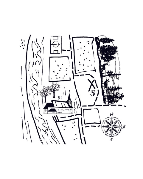 Tegning for gravering