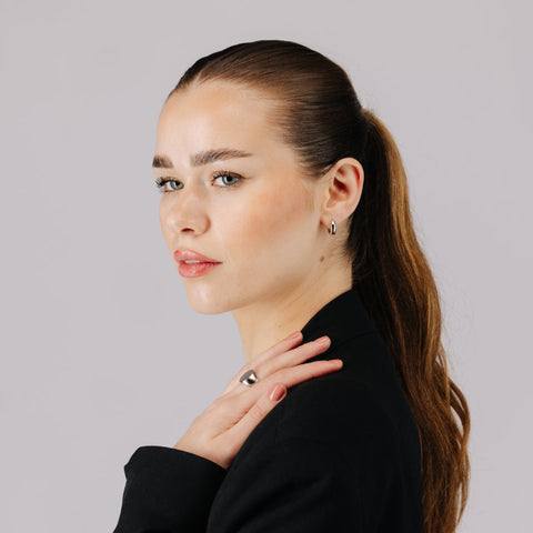 Huggie Gold - Earrings