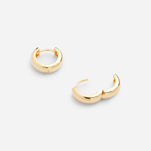 Huggie Gold - Earrings