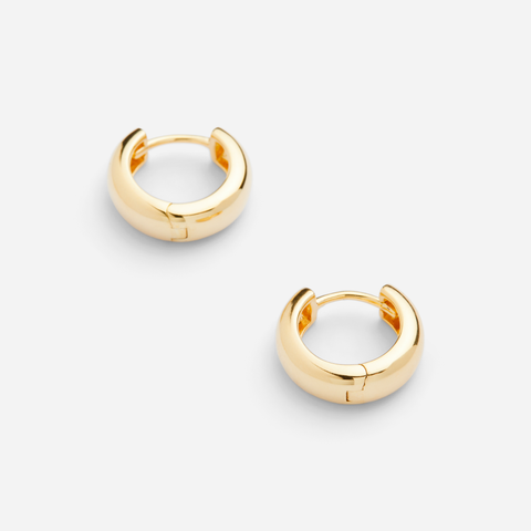 Huggie Gold - Earrings